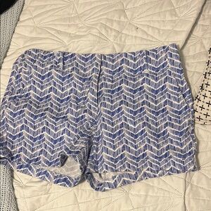 Vineyard Vines Blue Patterned Women's Shorts
